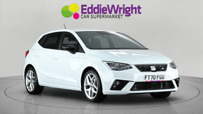 Used 2021 SEAT Ibiza 1.0 TSi 110 Bhp FR (NQ) White at Eddie Wright Car Supermarket