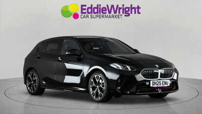 Used 2025 BMW 1 SERIES 120i 1.5 M SPORT (NQ) Black at Eddie Wright Car Supermarket