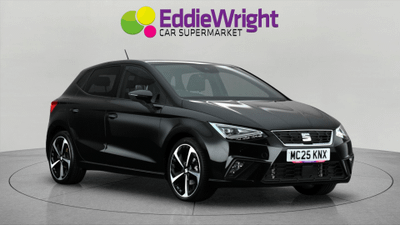 Used 2025 SEAT Ibiza 1.0 TSI 115 Bhp FR SPORT DSG (NQ) Black at Eddie Wright Car Supermarket