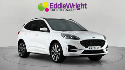 Used 2022 FORD Kuga 2.5 PHEV ST-LINE X (VQ) White at Eddie Wright Car Supermarket