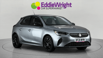 Used 2021 Vauxhall CORSA 1.2 TURBO 100 Bhp SE PREMIUM (NQ) Grey at Eddie Wright Car Supermarket