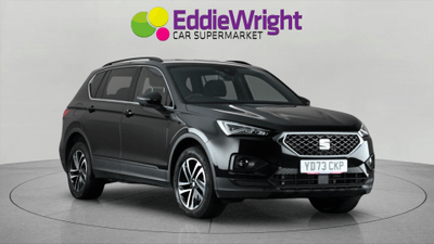 Used 2023 SEAT Tarraco 1.5 EcoTSI 150 Bhp SE TECHNOLOGY SUV DSG (VQ) Black at Eddie Wright Car Supermarket