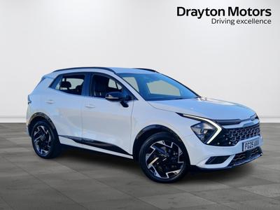 Used 2025 Kia Sportage 1.6 T-GDi 48V GT-LINE Fusion White at Kia Motors UK