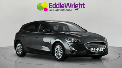 Used 2020 Ford FOCUS 1.0T EcoBoost 125 Bhp TITANIUM HATCHBACK (NQ) Grey at Eddie Wright Car Supermarket