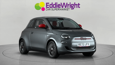 Used 2022 FIAT 500E 42kWh 118ps (VQ) Grey at Eddie Wright Car Supermarket