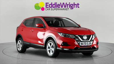 Used 2020 NISSAN Qashqai 1.5 DCI ACENTA PREMIUM (NQ) Red at Eddie Wright Car Supermarket