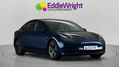 Used 2022 TESLA Model 3 241 Bhp RW  (VQ) Blue at Eddie Wright Car Supermarket