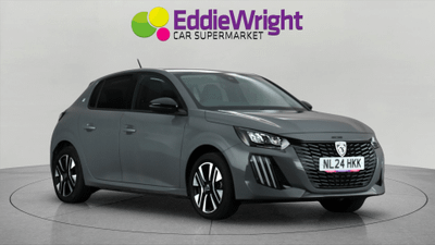 Used 2024 Peugeot 208 E-208 50KWH 136ps E-STYLE (VQ) Grey at Eddie Wright Car Supermarket