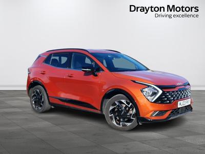 Used 2023 Kia Sportage 1.6 T-GDi ISG 48V GT-LINE Orange Fusion at Kia Motors UK