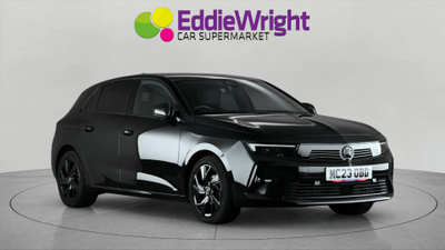 Used 2023 VAUXHALL Astra 1.2 TURBO 130 Bhp GS (NQ) Black at Eddie Wright Car Supermarket