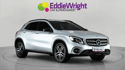 Used 2019 Mercedes-Benz Gla GLA 180 1.6i URBAN EDITION SUV 7G-DCT (NQ) Silver at Eddie Wright Car Supermarket