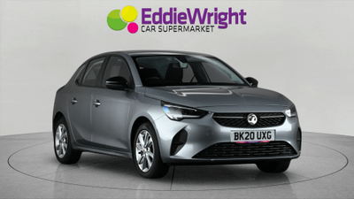 Used 2020 VAUXHALL CORSA 1.2 SE (NQ) Grey at Eddie Wright Car Supermarket