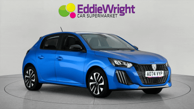 Used 2024 Peugeot 208 1.2 PURETECH ACTIVE (VQ) Blue at Eddie Wright Car Supermarket