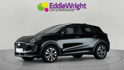 Used 2025 Ford PUMA 1.0T EcoBoost MHEV 125 Bhp TITANIUM (NQ) Black at Eddie Wright Car Supermarket