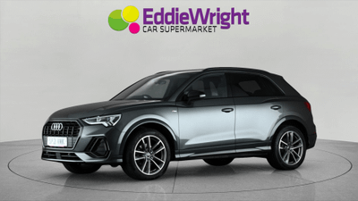 Used 2021 Audi Q3 1.5 TFSI CoD 35 150 Bhp BLACK EDITION (NQ) Grey at Eddie Wright Car Supermarket