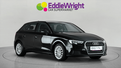 Used 2017 Audi A3 1.6 TDI 110 Bhp SE TECHNIK S TRONIC (NQ) Black at Eddie Wright Car Supermarket