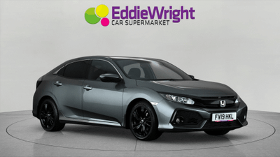 Used 2019 Honda Civic 1.0 VTEC TURBO 126 Bhp SR (NQ) GREY at Eddie Wright Car Supermarket