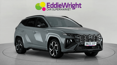 Used 2025 HYUNDAI Tucson 1.6 T-GDI 13.8KWH 253 Bhp N LINE (NQ) Grey at Eddie Wright Car Supermarket