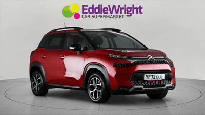 Used 2023 CITROEN C3 AIRCROSS 1.2 Shine (NQ) Red at Eddie Wright Car Supermarket