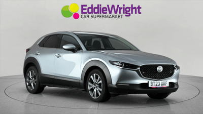 Used 2023 Mazda Cx-30 2.0 e-SKYACTIV G MHEV 122 Bhp SPORT LUX (NQ) Silver at Eddie Wright Car Supermarket