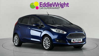 Used 2017 Ford Fiesta 1.0T EcoBoost 100 Bhp TITANIUM X (NQ) Blue at Eddie Wright Car Supermarket