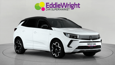 Used 2022 VAUXHALL Grandland 1.2 TURBO 130 Bhp ULTIMATE SUV (NQ) White at Eddie Wright Car Supermarket