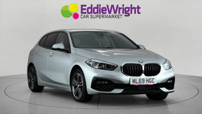 Used 2019 BMW 1 Series 118i 1.5TT 140 Bhp SPORT (NQ) Silver at Eddie Wright Car Supermarket
