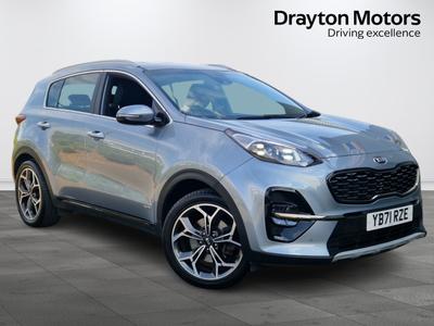 Used 2022 Kia Sportage 1.6 CRDi ISG 48V GT-LINE Lunar Silver at Kia Motors UK