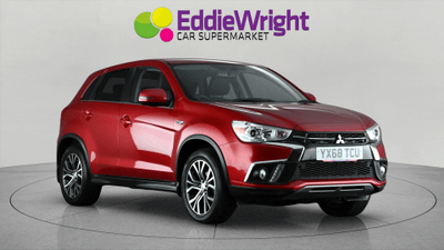 Used 2018 MITSUBISHI Asx 1.6i 117 Bhp JURO SUV (NQ) Red at Eddie Wright Car Supermarket