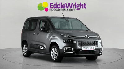 Used 2023 Citroen Berlingo 1.2 PURETECH FEEL M COMBI VAN DOUBLE CAB (NQ) Grey at Eddie Wright Car Supermarket