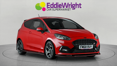 Used 2018 Ford Fiesta 1.5T EcoBoost ST-3 PERFOMANCE PACK (NQ) Red at Eddie Wright Car Supermarket