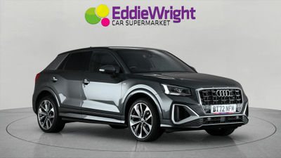 Used 2022 Audi Q2 1.5 TFSI CoD 150 Bhp S LINE S TRONIC (NQ) Grey at Eddie Wright Car Supermarket