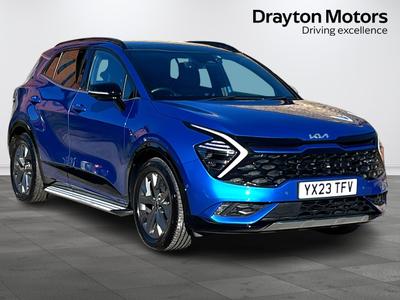 Used 2023 Kia Sportage 1.6  T-GDi ISG HEV GT-LINE S Blue Flame at Kia Motors UK