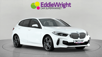Used 2023 BMW 1 Series 116d 1.5 D M SPORT AUTO (NQ) White at Eddie Wright Car Supermarket