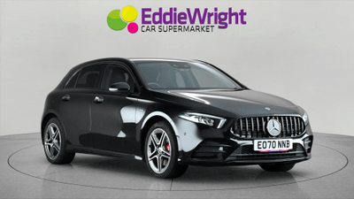 Used 2020 Mercedes-Benz A Class A250e 1.3T 15.6KWH 218 Bhp AMG LINE (PREMIUM 2) 8G-DCT (NQ) Black at Eddie Wright Car Supermarket