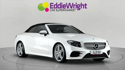 Used 2018 Mercedes-Benz E Class E300 2.0T 245 Bhp AMG LINE (PREMIUM PLUS) G-TRONIC+  (NQ) White at Eddie Wright Car Supermarket