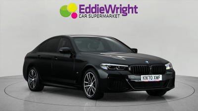 Used 2020 BMW 5 Series 530e 2.0T 12KWH 292 Bhp M SPORT (NQ) Black at Eddie Wright Car Supermarket