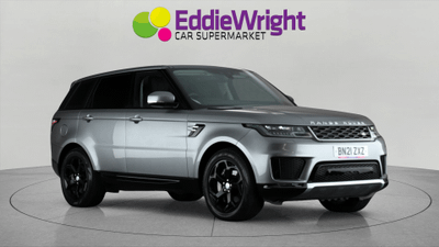 Used 2021 LAND ROVER Range Rover Sport 3.0 D300 MHEV HSE 4WD (NQ) Grey at Eddie Wright Car Supermarket