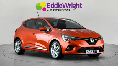 Used 2021 RENAULT Clio 1.0 SCE PLAY HATCHBACK (NQ) Orange at Eddie Wright Car Supermarket