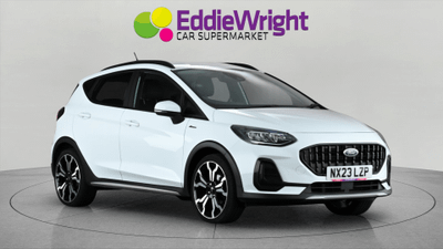 Used 2023 FORD Fiesta 1.0T EcoBoost 00 Bhp ACTIVE X (NQ) White at Eddie Wright Car Supermarket