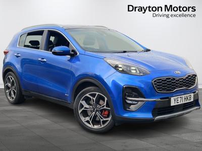 Used 2021 Kia Sportage 1.6 CRDi ISG 48V GT-LINE S Blue Flame at Kia Motors UK