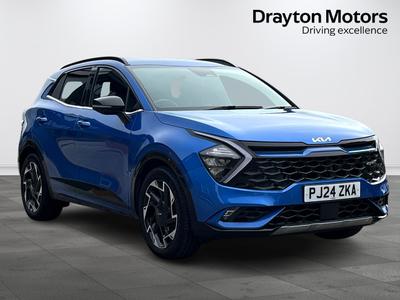 Used 2024 Kia Sportage 1.6 T-GDi 48V GT-LINE Blue Flame at Kia Motors UK