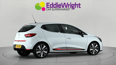 Used 2016 RENAULT Clio 0.9 TCE 90 Bhp DYNAMIQUE S NAV (NQ) White at Eddie Wright Car Supermarket