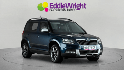 Used 2017 ŠKODA Yeti 2.0 TDI SE DRIVE OUTDOOR (NQ) Blue at Eddie Wright Car Supermarket
