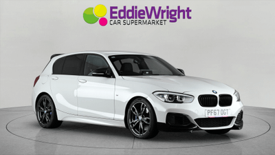 Used 2017 BMW 1 Series M140i 3.0TT SHADOW EDITION (NQ) White at Eddie Wright Car Supermarket