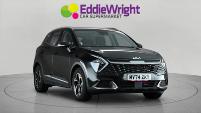 Used 2024 Kia Sportage 1.6 T-GDI MHEV 2 (NQ) Black at Eddie Wright Car Supermarket
