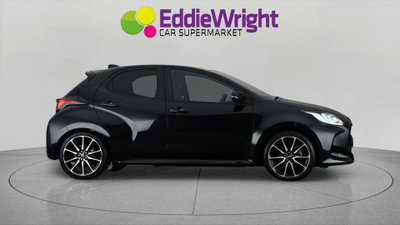 Used 2024 Toyota Yaris 1.5 VVT-h GR Sport Auto (NQ) Black at Eddie Wright Car Supermarket