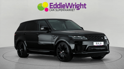 Used 2018 LAND ROVER RANGE ROVER SPORT 4.4 SD V8 339 Bhp AUTOBIOGRAPHY DYNAMIC 4WD (NQ) Black at Eddie Wright Car Supermarket