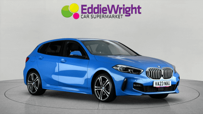 Used 2023 BMW 1 SERIES 1.5 M Sport (NQ) Blue at Eddie Wright Car Supermarket