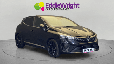 Used 2024 RENAULT CLIO 1.6 E-TECH 145 Bhp TECHNO (NQ) Black at Eddie Wright Car Supermarket